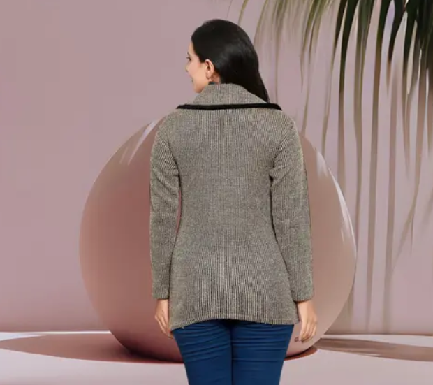 Trendy Full Sleeves Sweater for Women | Cozy & Stylish Winter Wear