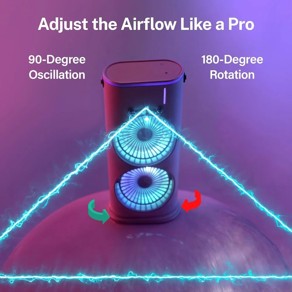 Mini Air Cooler Fan, 5 L
